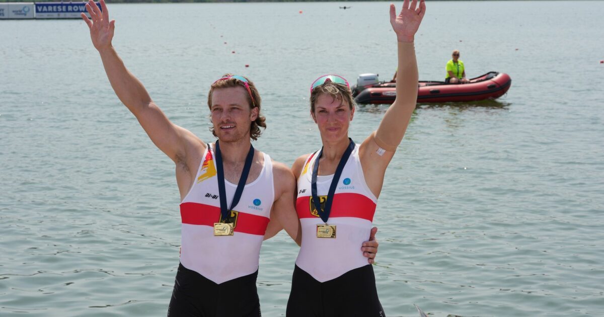 Nach dem EM-Titel sicherten sich Valentin Luz und Kathrin Marchand auch den WM-Titel. (Archivbild)