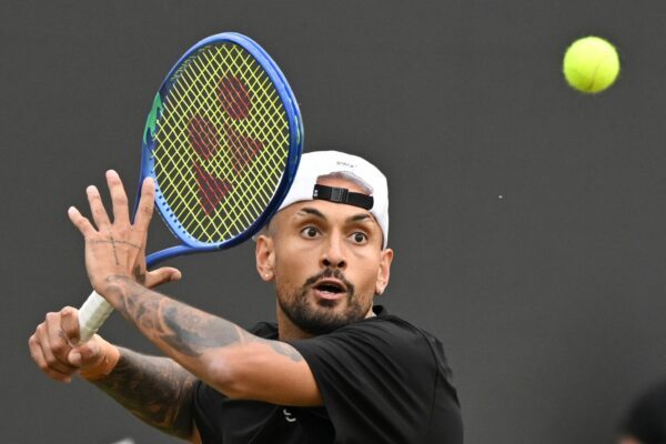 Nick Kyrgios ist wegen einer positiven Kokain-Probe vorläufig suspendiert. (Archivbild)