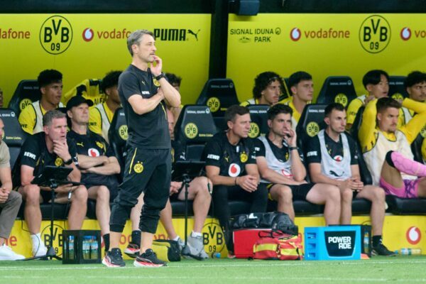 BVB-Coach Niko Kovač hat vor dem Pflichtspielauftakt kaum Personalsorgen. (Archivbild)