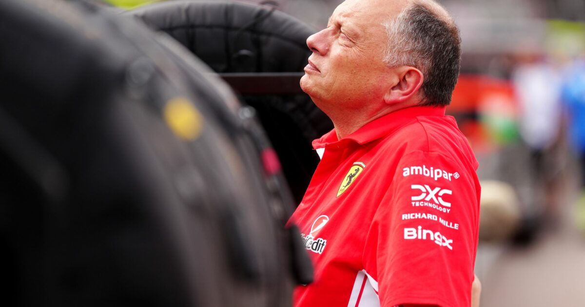 Er muss es managen: Ferrari-Teamchef Fred Vasseur. (Archivbild)