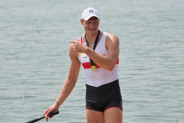 Oliver Zeidler will in Amsterdam seinen vierten WM-Titel gewinnen. (Archivbild)