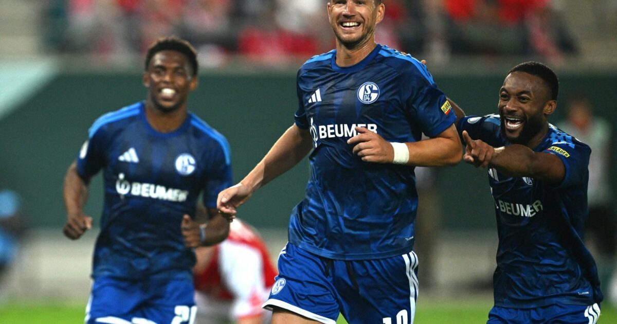 Schalker Torschützen: Junior Adamu (l)