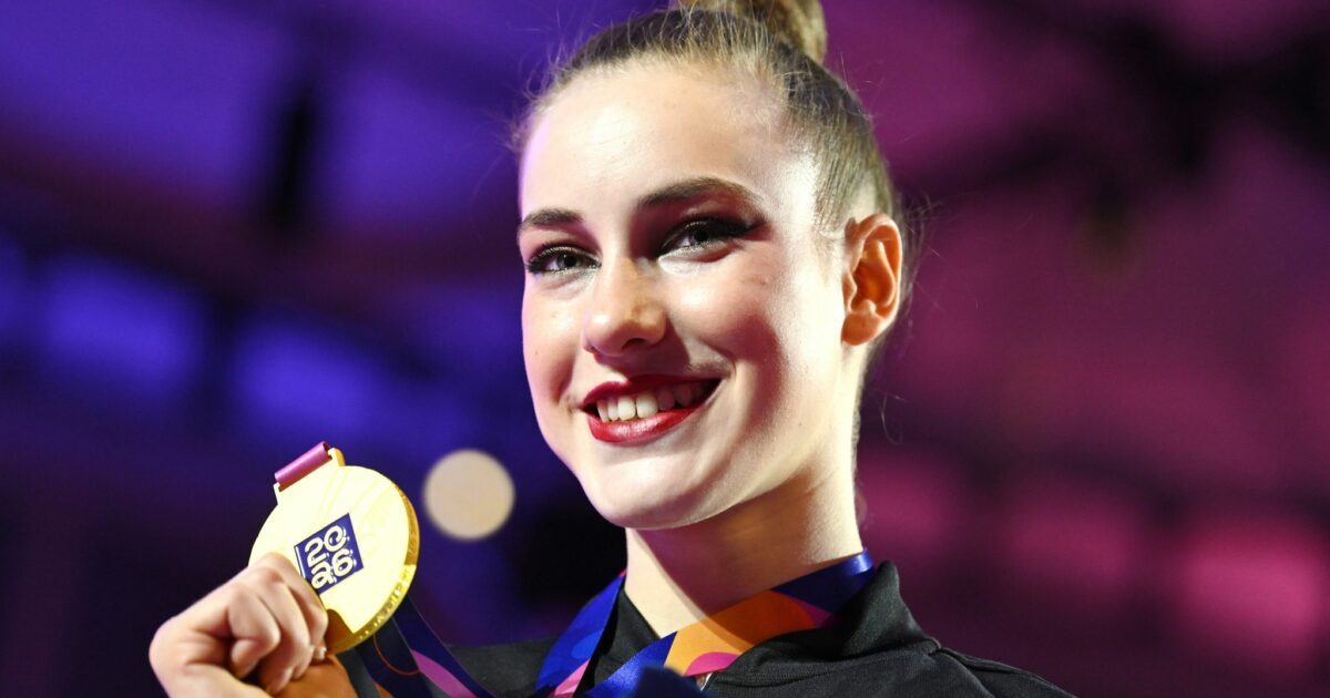 Mehrkampf-Weltmeisterin Darja Varfolomeev hofft in den Einzelfinals auf weitere WM-Medaillen.