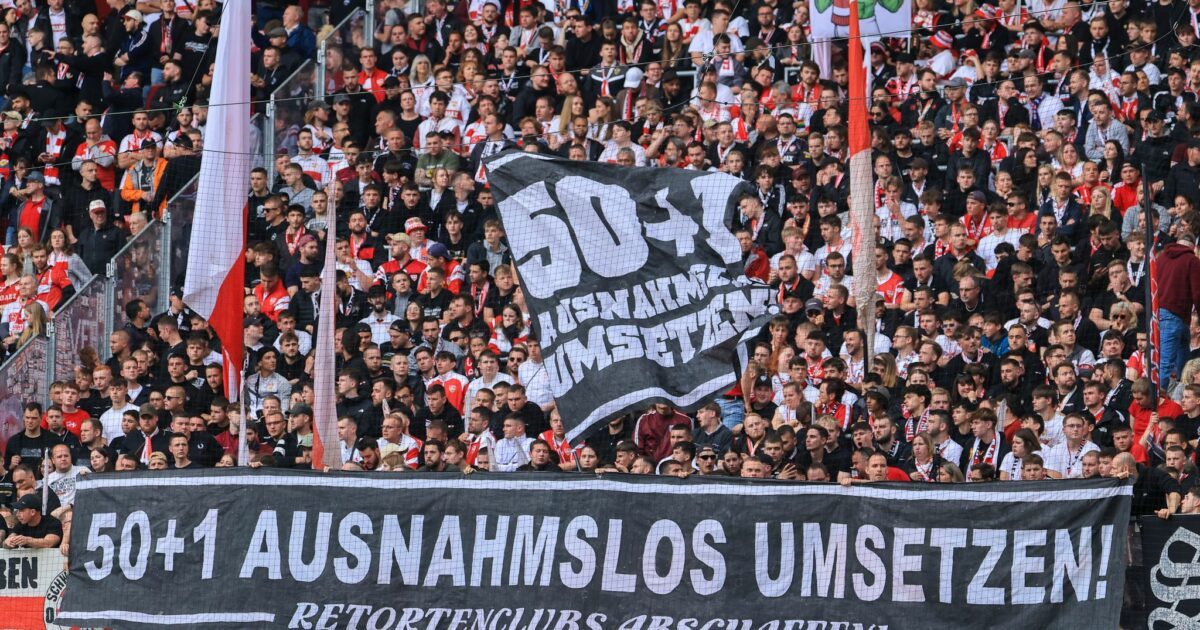 Die Meinung vieler Fans zur 50+1-Regel ist klar. (Archivbild)