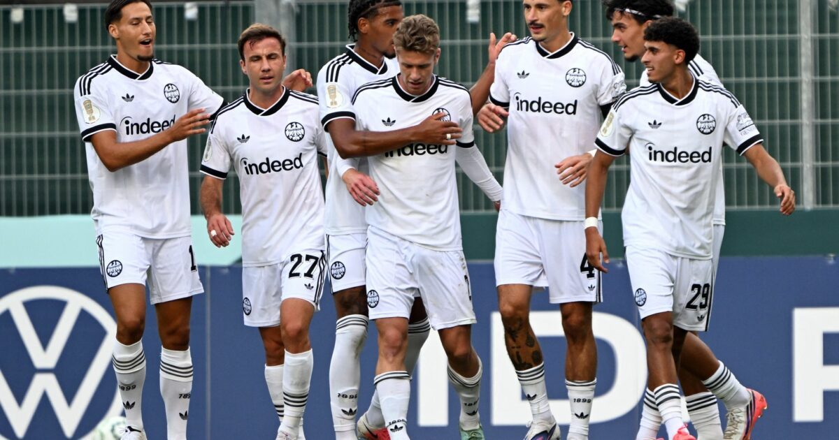 Mit einem 10:0 feierte Eintracht Frankfurt zur Pause den höchsten Halbzeitstand in der Geschichte des DFB-Pokals.