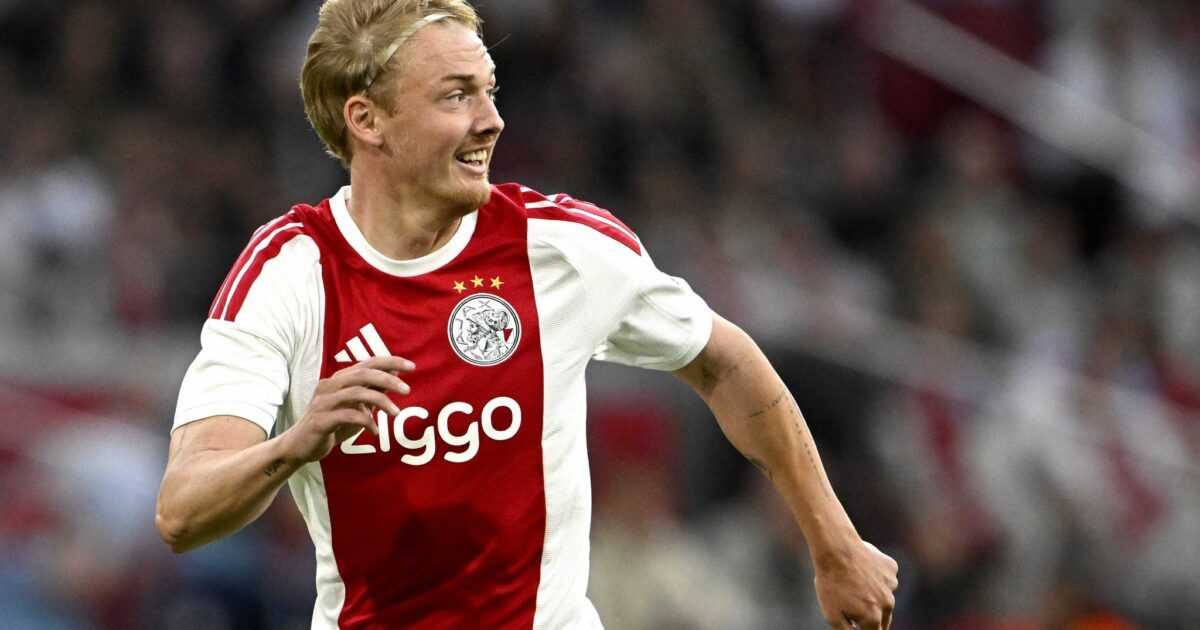Julian Brandt lief erstmal nach seinem Wechsel für Ajax Amsterdam auf.
