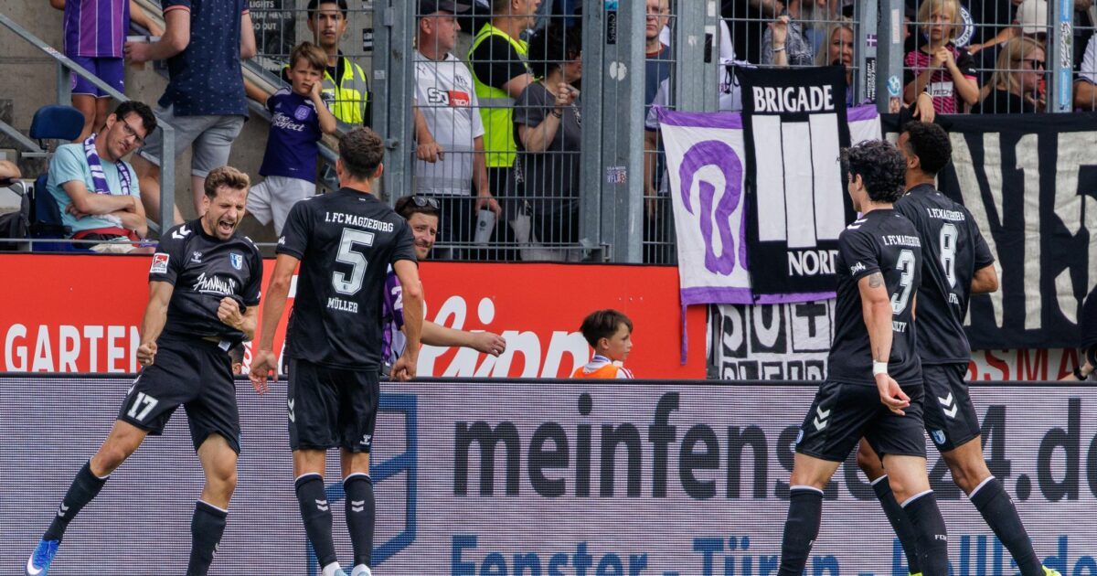 Der 1. FC Magdeburg bejubelte einen verdienten Auswärtssieg.