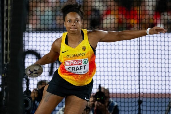 Diskuswerferin Shanice Craft holte EM-Silber.
