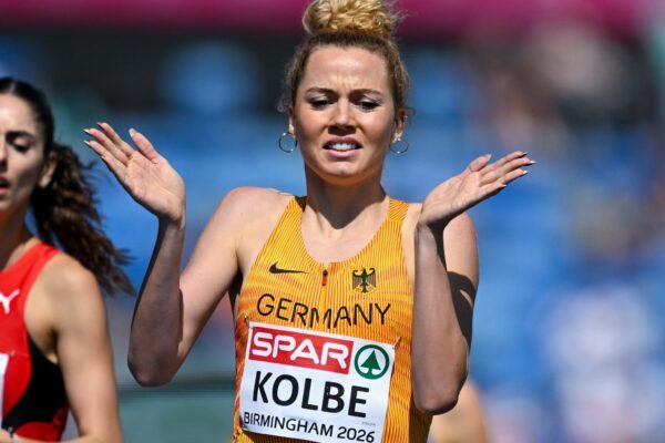 Smilla Kolbe zeigte einen starken 800-Meter-Vorlauf.