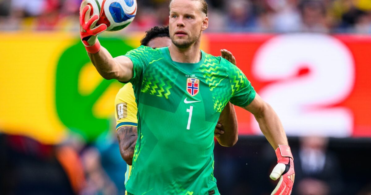 Torhüter Örjan Nyland steht vor einer Rückkehr zu RB Leipzig. (Archivbild)