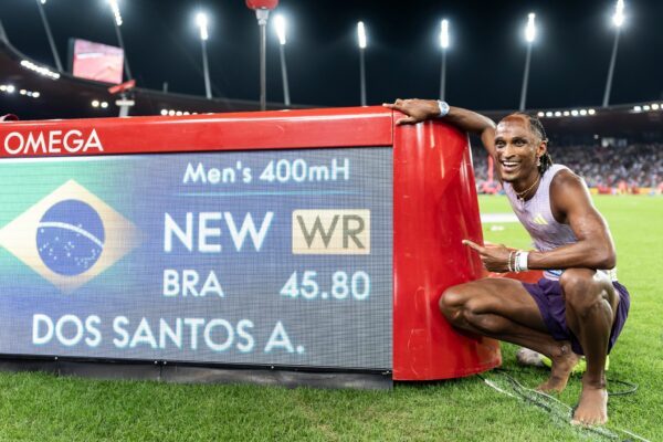 Alison dos Santos lief einen Fabellauf in Zürich.