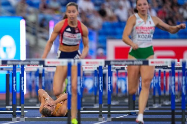 Für Franziska Schuster endete die Leichtathletik-EM schmerzhaft.