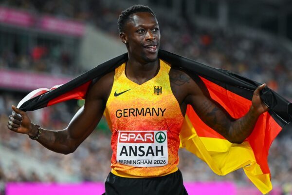 Owen Ansah gewann EM-Gold über 200 Meter. (Archivbild)