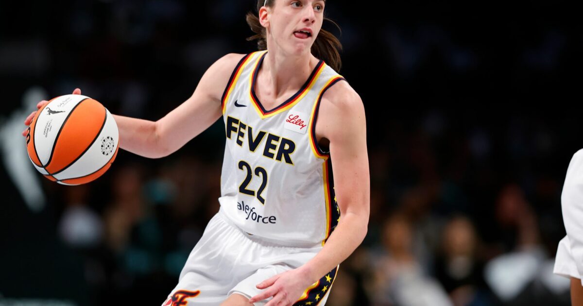 Caitlin Clark gehört zum US-Kader für die Basketball-WM in Berlin. (Archivbild)