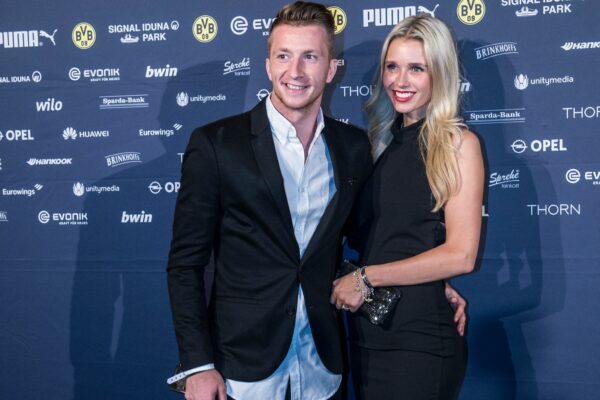 Ex-Nationalspieler Marco Reus ist mit Scarlett Gartmann verheiratet. (Archivfoto)