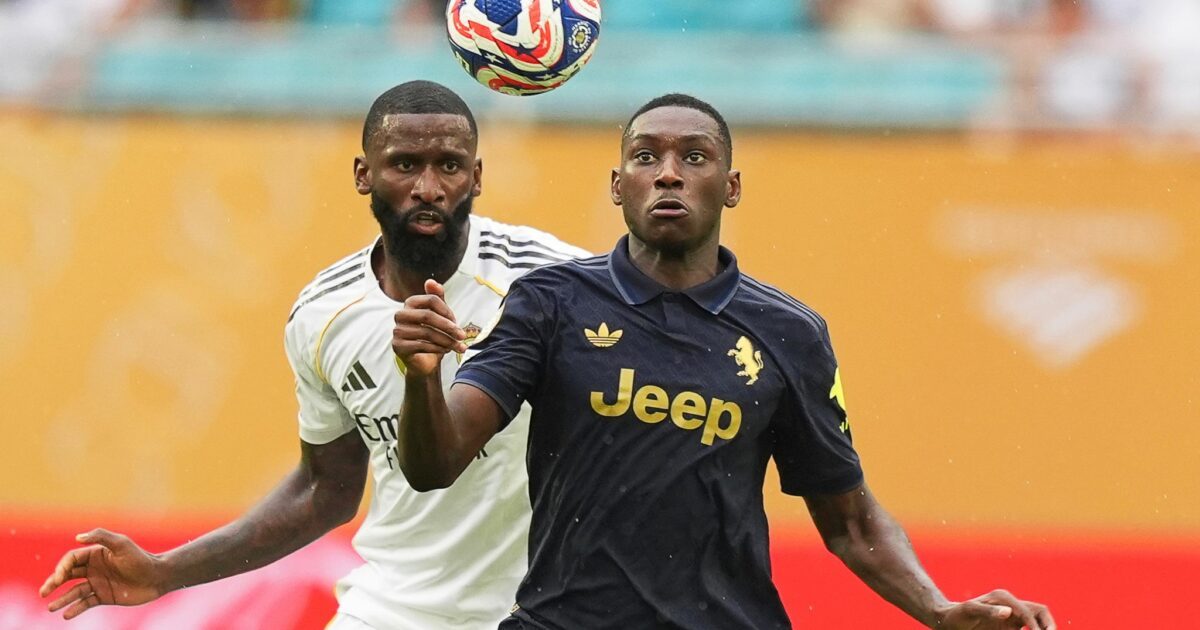 Trägt wieder das Trikot von Juventus Turin: Kolo Muani. (Archivbild)