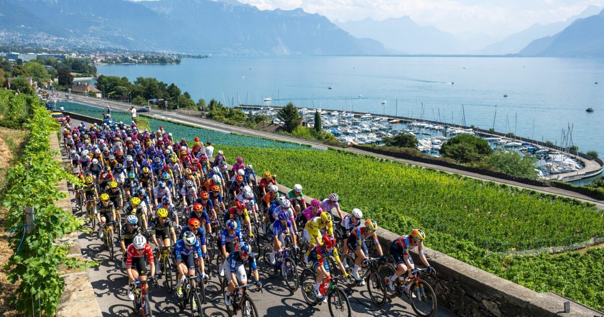 Auf der zweiten Etappe der Frauen-Tour ging es nach Genf.