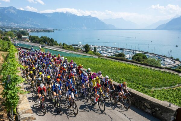Auf der zweiten Etappe der Frauen-Tour ging es nach Genf.