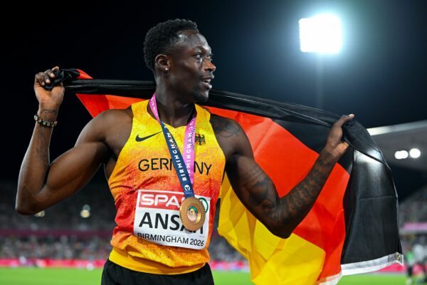 Owen Ansah krönte sich zum 200-Meter-Europameister.
