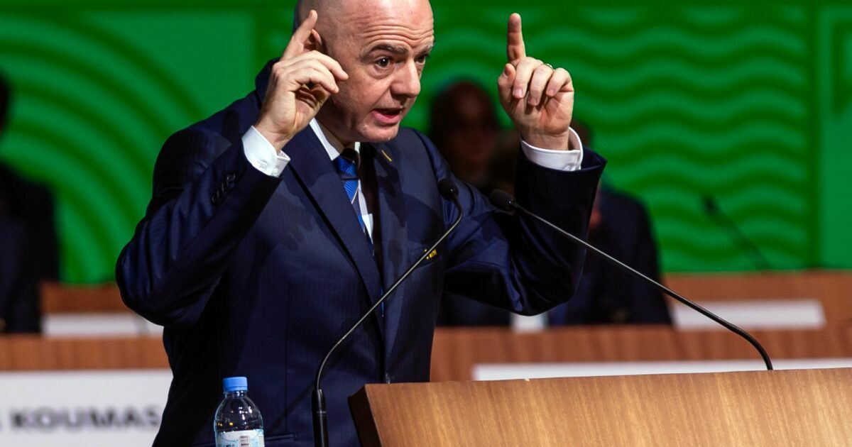 Gianni Infantino vor drei Jahren in Kigali: Da wurde er als FIFA-Boss wiedergewählt. (Archivbild)