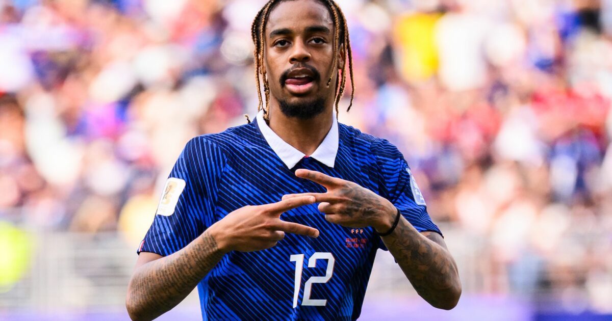 Bradley Barcola war bei der WM für Frankreich im Einsatz. (Archivbild)