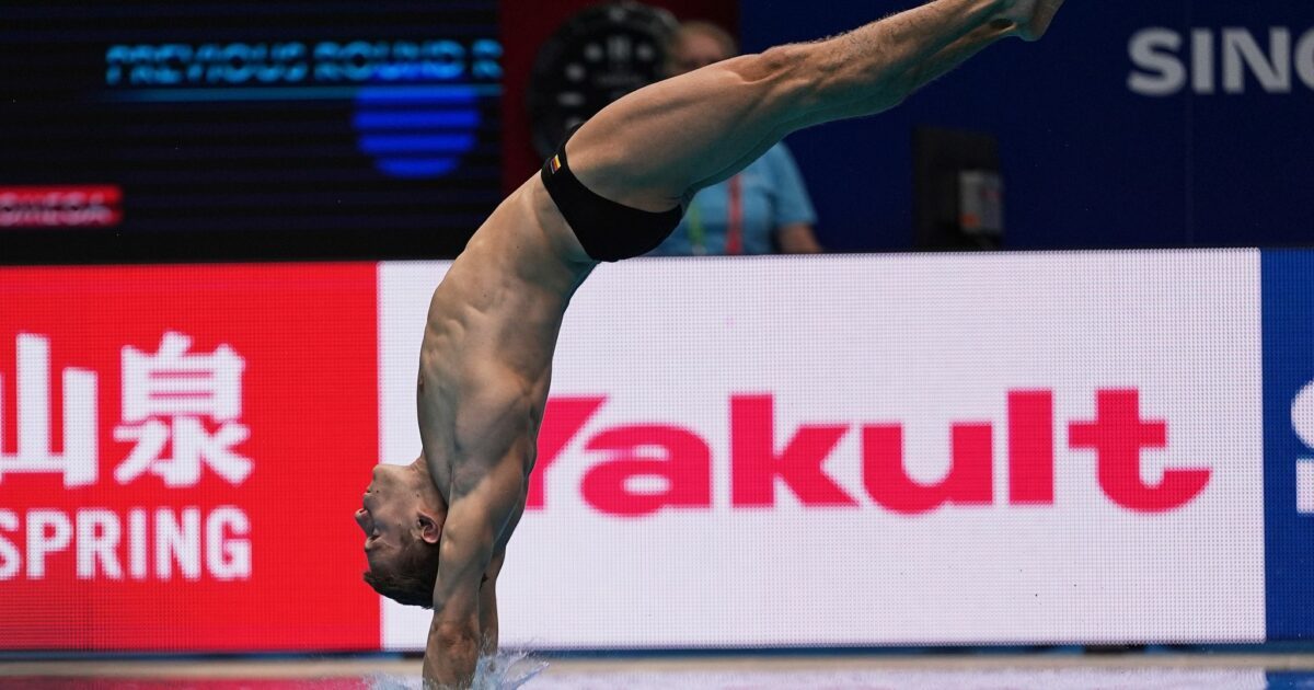 Moritz Wesemann aus Deutschland holte bei der EM wieder Gold vom 1-Meter-Brett. (Archivbild)