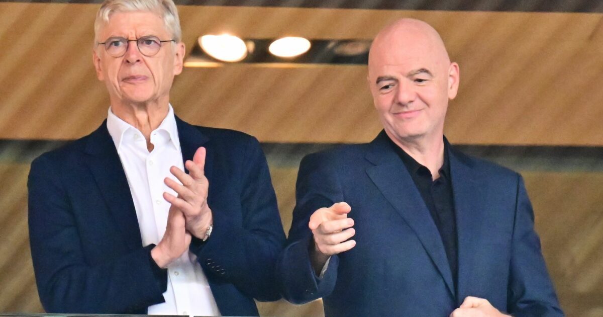 Arsène Wenger ist auf Distanz zu Gianni Infantino gegangen. (Archivbild)