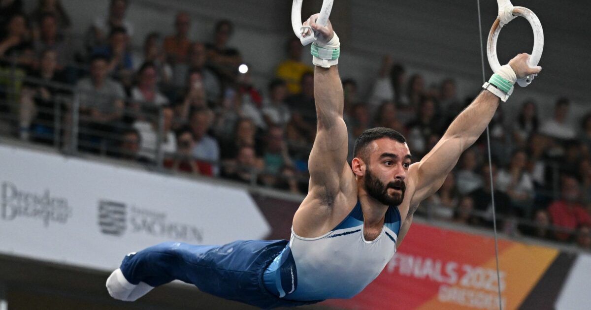 Turnte sein erstes EM-Finale: Artur Sahakyan. (Archivbild)