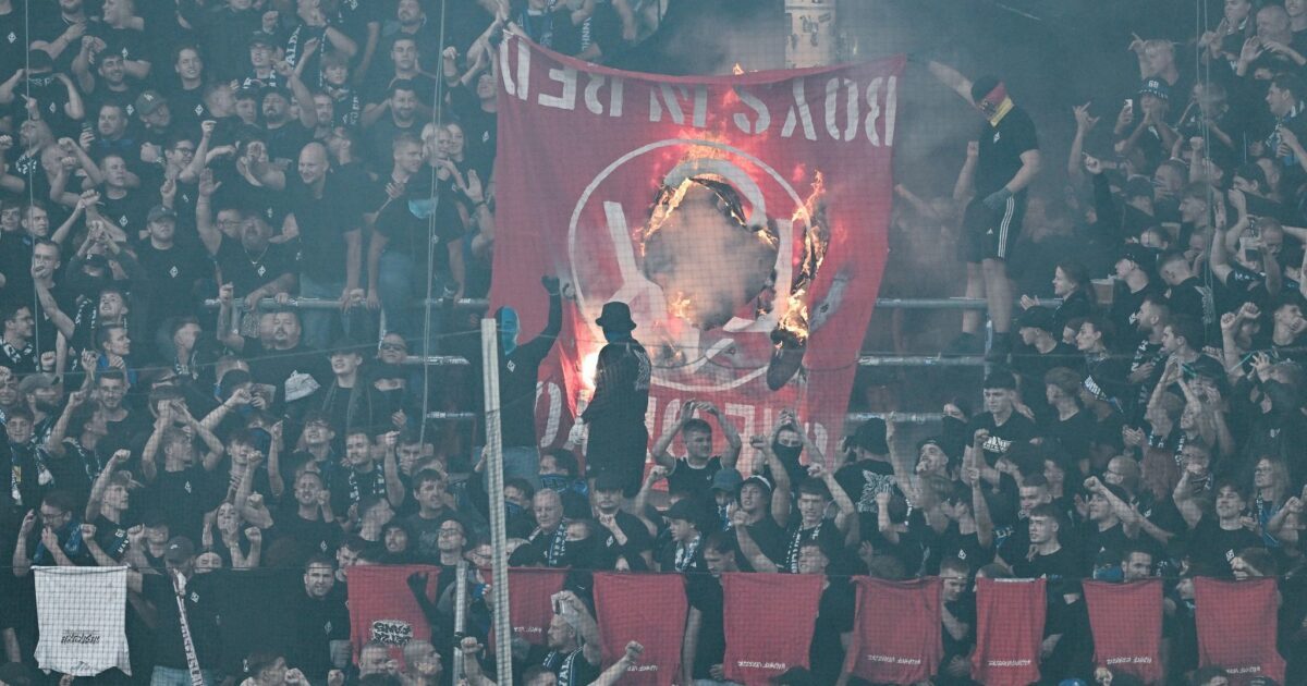 Die Fanlager provozierten sich massiv. (Archivbild)