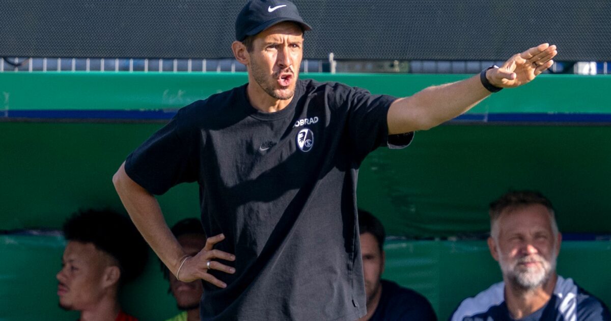 Müssen in der Conference League nach Finnland oder Schottland: Julian Schuster und seine Freiburger. (Archivbild)
