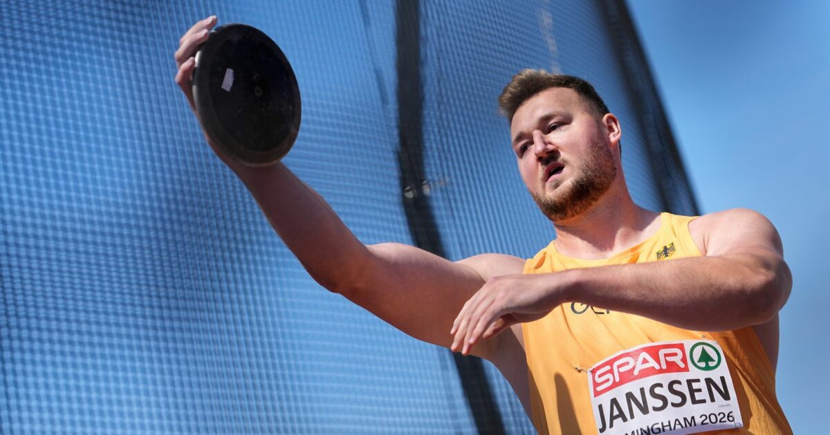 Henrik Janssen glänzte im EM-Finale mit persönlicher Bestleistung.
