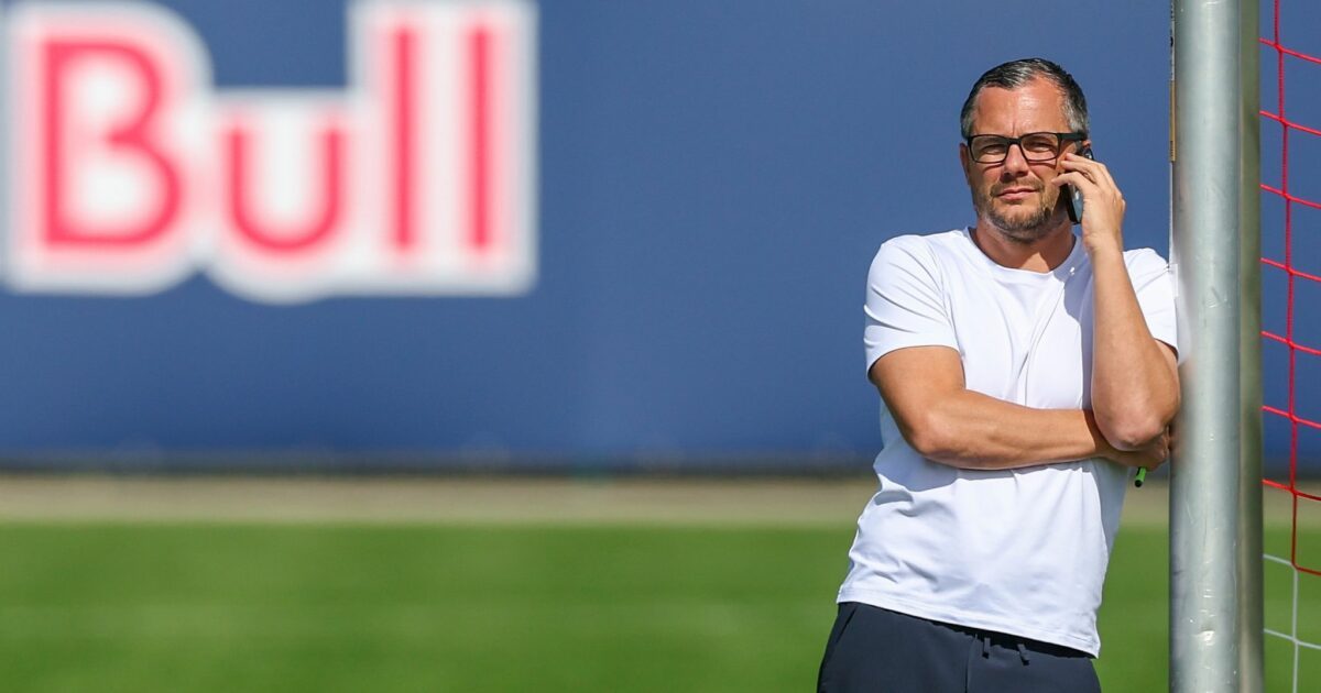 RB Leipzigs Sportchef Marcel Schäfer.