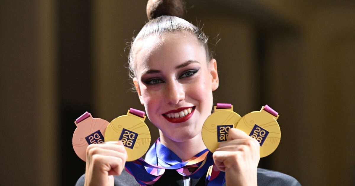 Darja Varfolomeev benötigt für ihre stetig wachsende Medaillensammlung bald mehr Platz.
