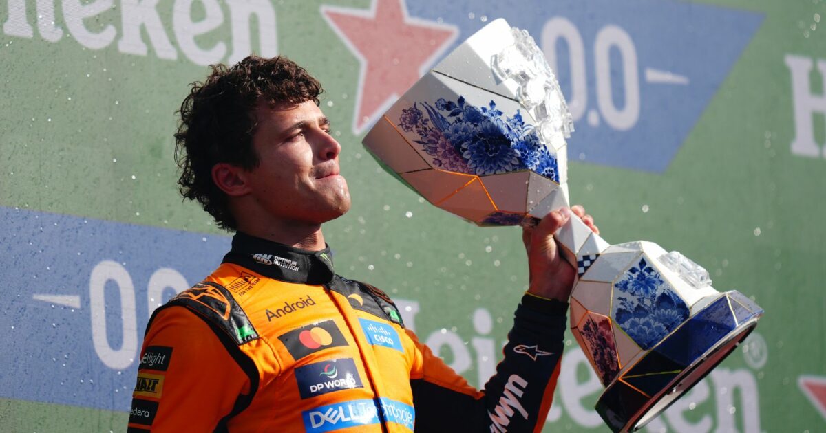 Bleibt noch länger bei McLaren: Weltmeister Lando Norris. (Archivbild)