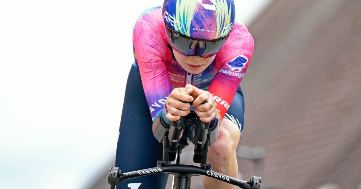 Antonia Niedermaier hat bei der Tour de France der Frauen im Zeitfahren die Top Ten verpasst. (Archivbild)