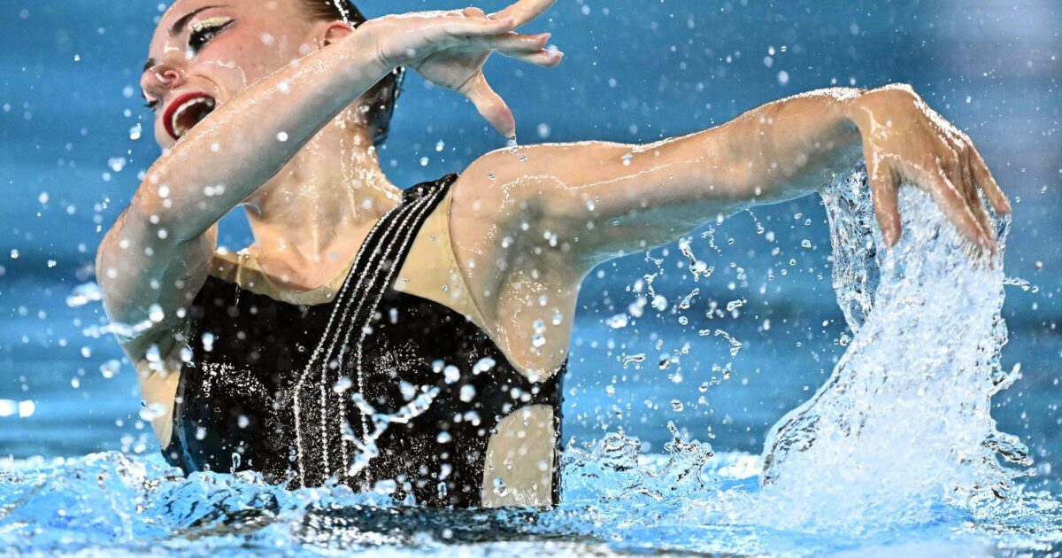 Die deutsche Kunstschwimmerin Klara Bleyer gewann EM-Bronze in der Technischen Kür des Solowettbewerbs.