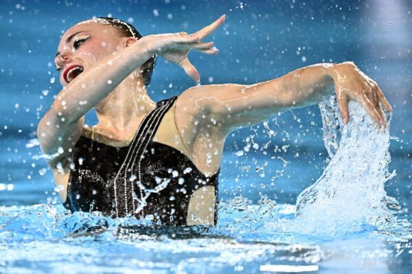 Die deutsche Kunstschwimmerin Klara Bleyer gewann EM-Bronze in der Technischen Kür des Solowettbewerbs.