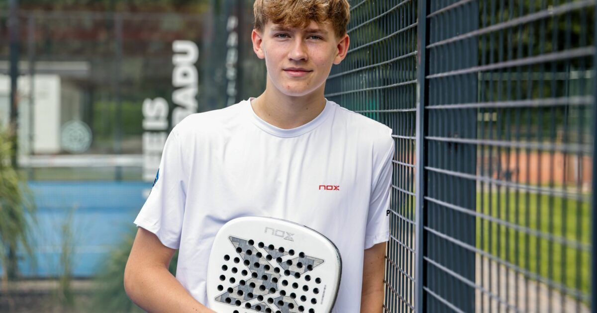 Padel-Spieler Jonas Trümpler träumt davon