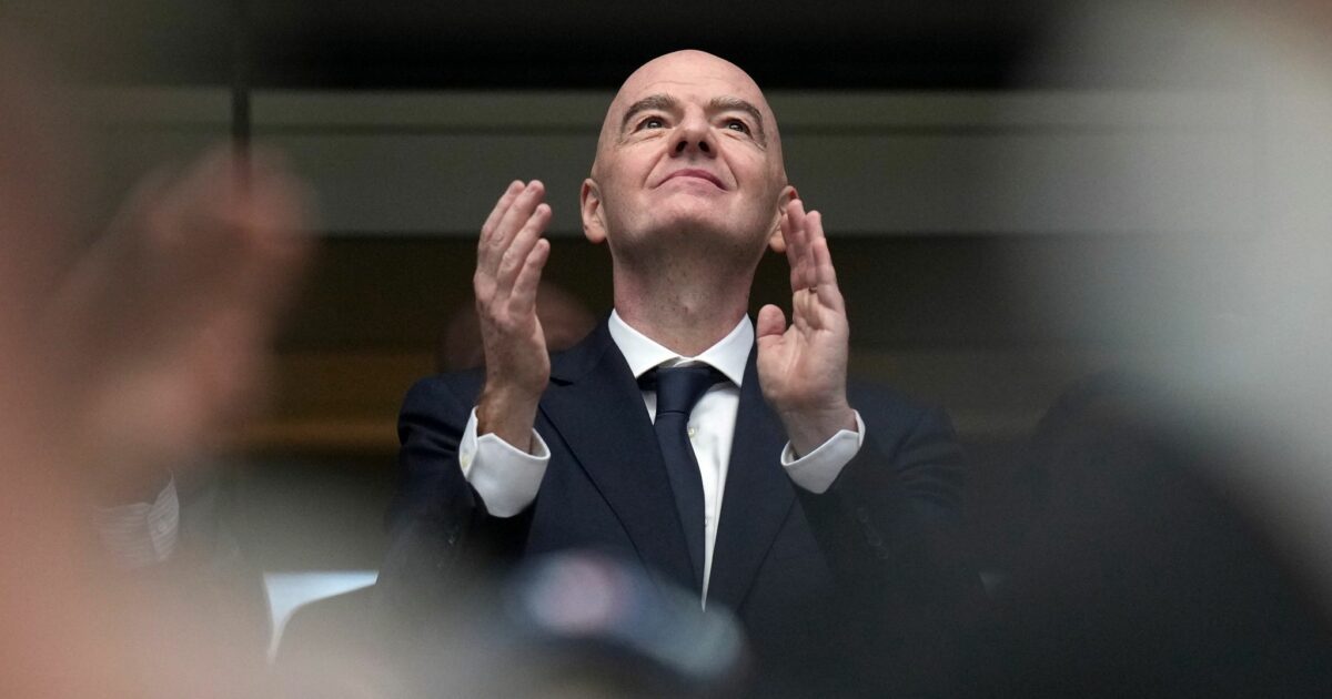 FIFA-Präsident Gianni Infantino stand im Zentrum der Kritik. (Archivbild)