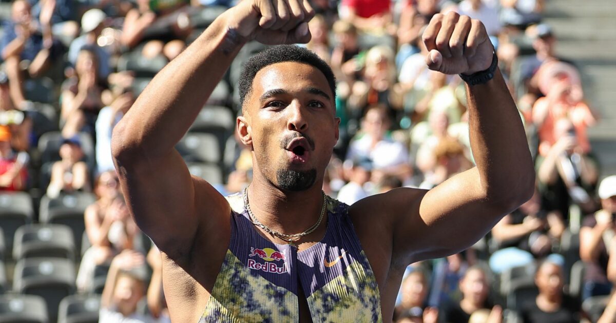 Leo Neugebauer gewann den ungewöhnlichen Dreikampf beim Istaf.