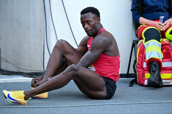 Könnte bald vor einer langen Sperre stehen: Sprinter Owen Ansah. (Archivbild)