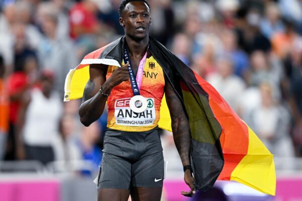 Für Owen Ansah soll es nicht bei der Bronzemedaille über 100 Meter bleiben.