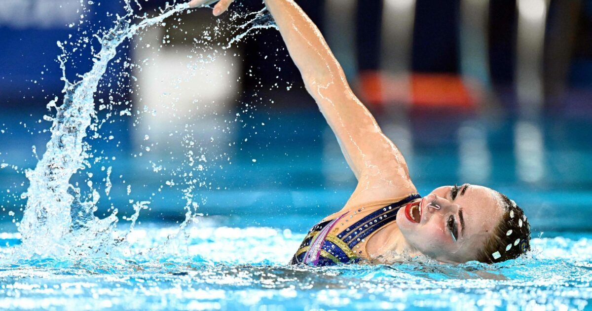 Klara Bleyer gewann bei den Europameisterschaften im Synchronschwimmen Silber in der Freien Kür des Solowettbewerbs.