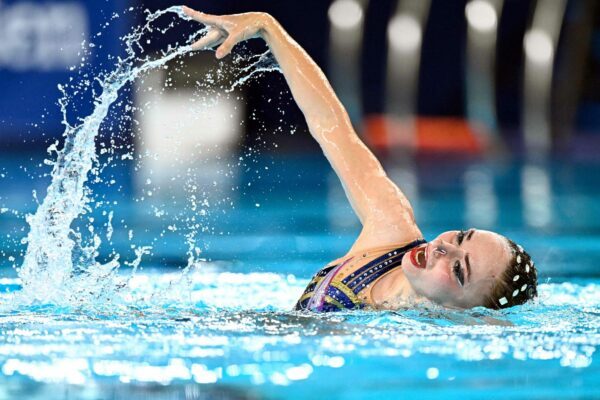 Klara Bleyer gewann bei den Europameisterschaften im Synchronschwimmen Silber in der Freien Kür des Solowettbewerbs.