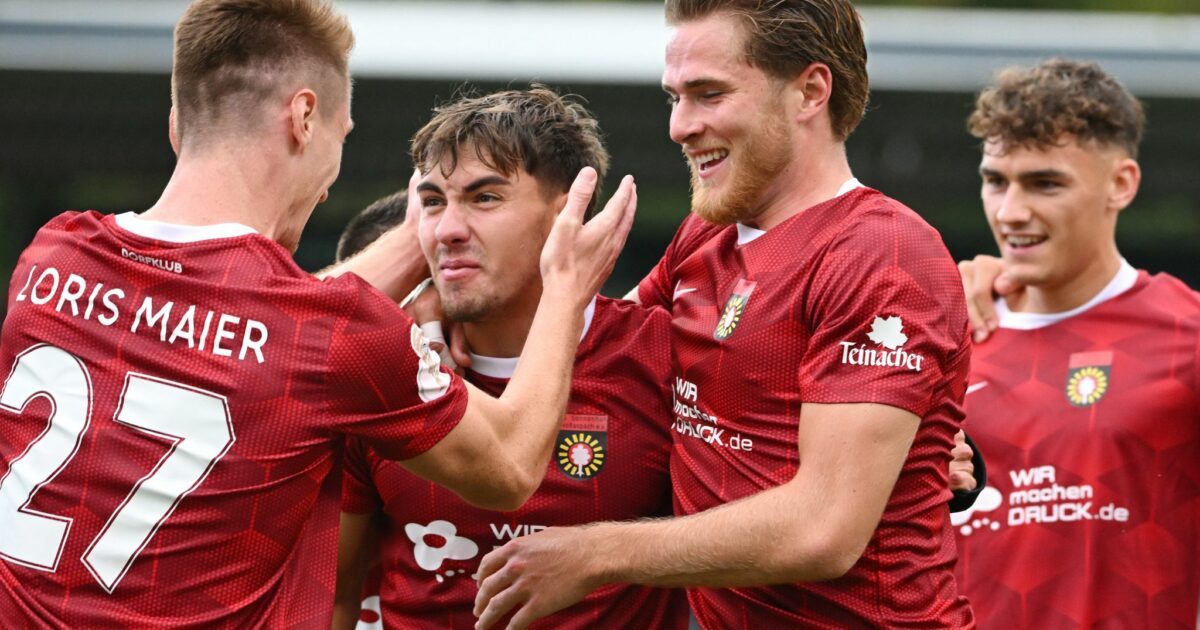 Der Außenseiter jubelte über die zunächst verdiente 1:0-Führung.