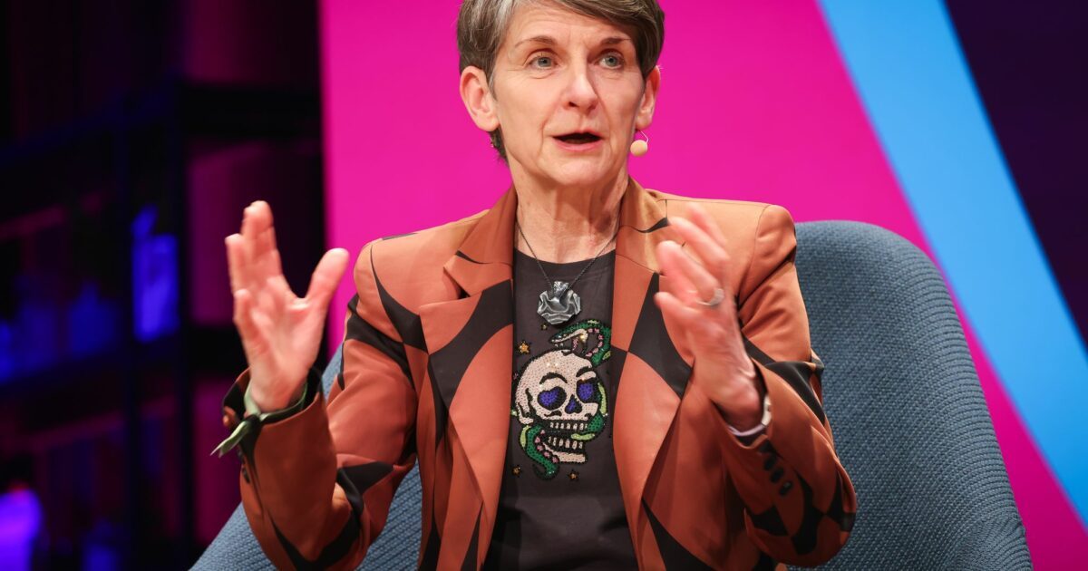 Sieht die Boykottdrohung der UEFA als Erfolg: Laura McAllister. (Archivbild)