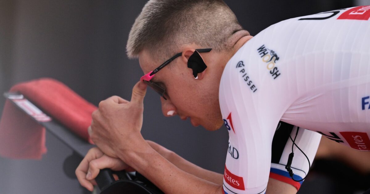 Tadej Pogacar muss nach einem Sturz bei der Vuelta aufgeben. (Archivbild)