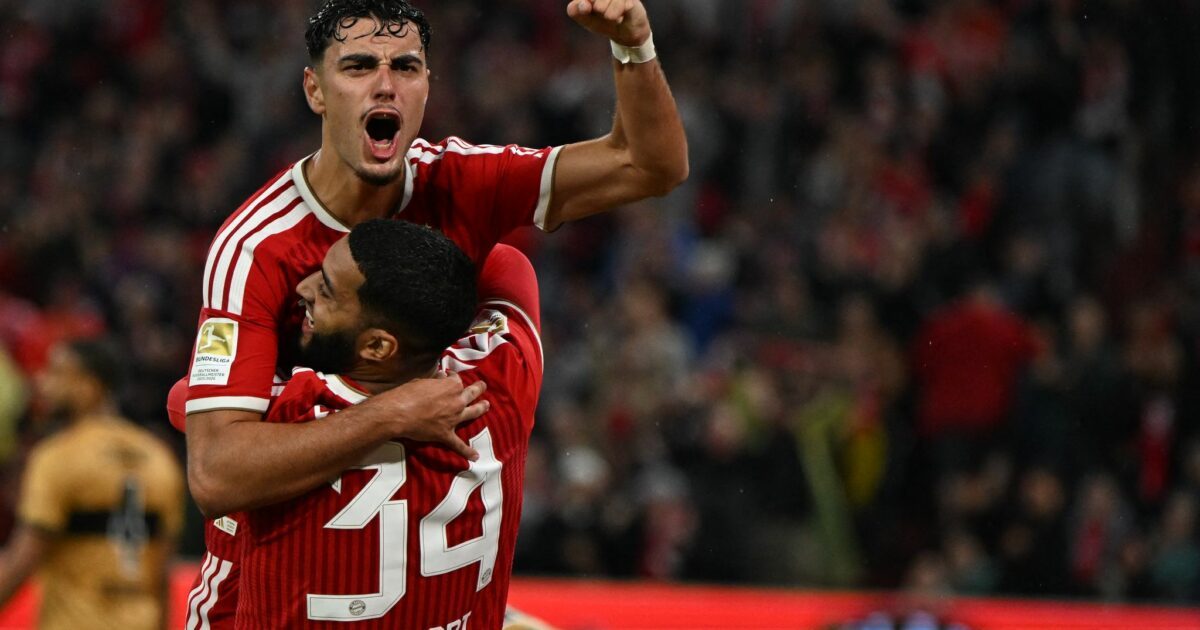 Gleich wieder obenauf - die Bayern