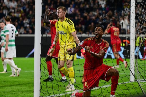 Das Tornetz wackelte oft: Xavier Mbuyamba und der Linzer ASK spielen nun in der Champions League.