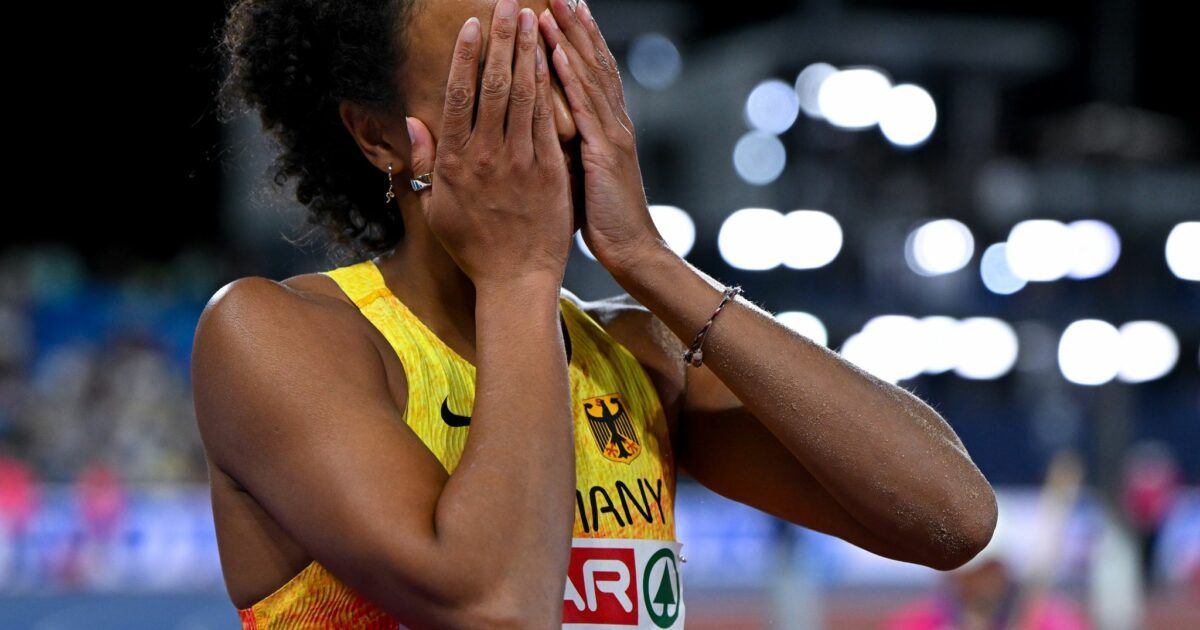 Malaika Mihambo vergoss Tränen dem fünften Platz bei der EM.